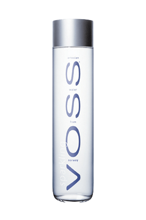 VOSS Sparkling Water m/brus